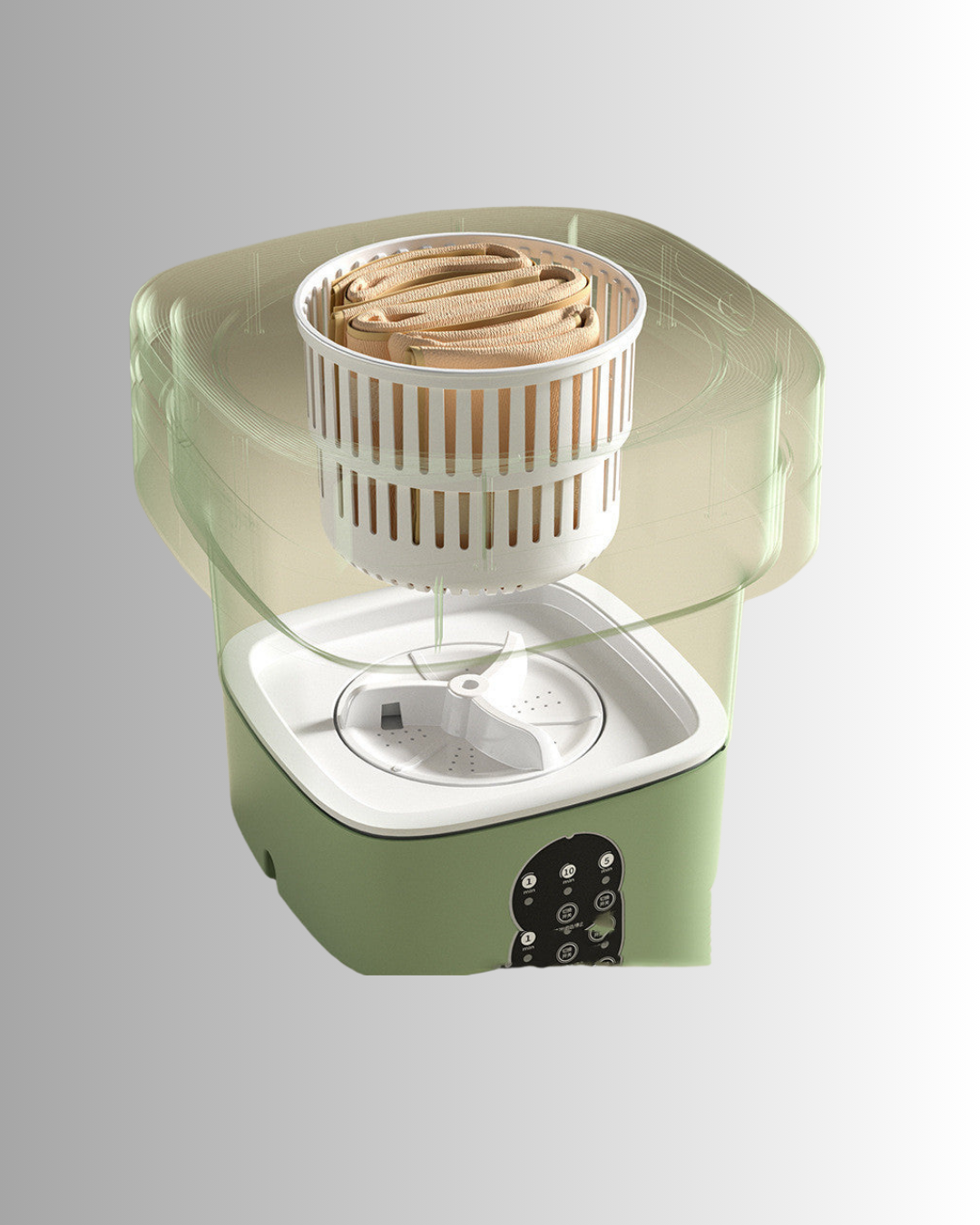 WashMate Mini Foldable Washing Machine 🧺
