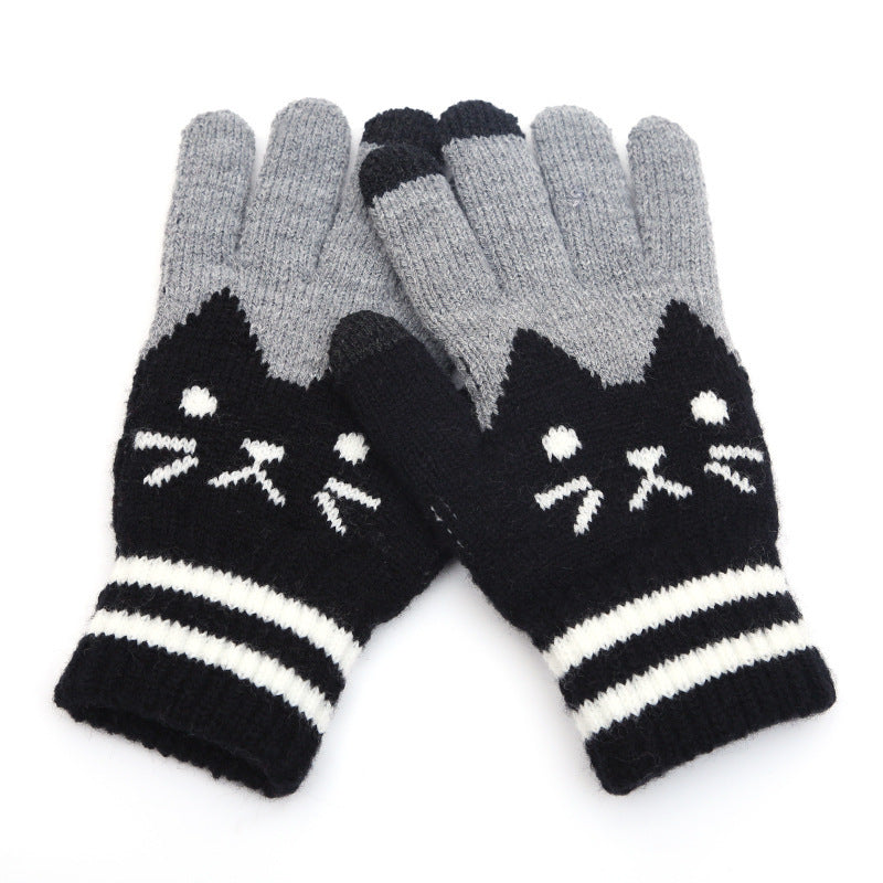 ❄️ CozyConnect Knitted Touch Gloves 🧣