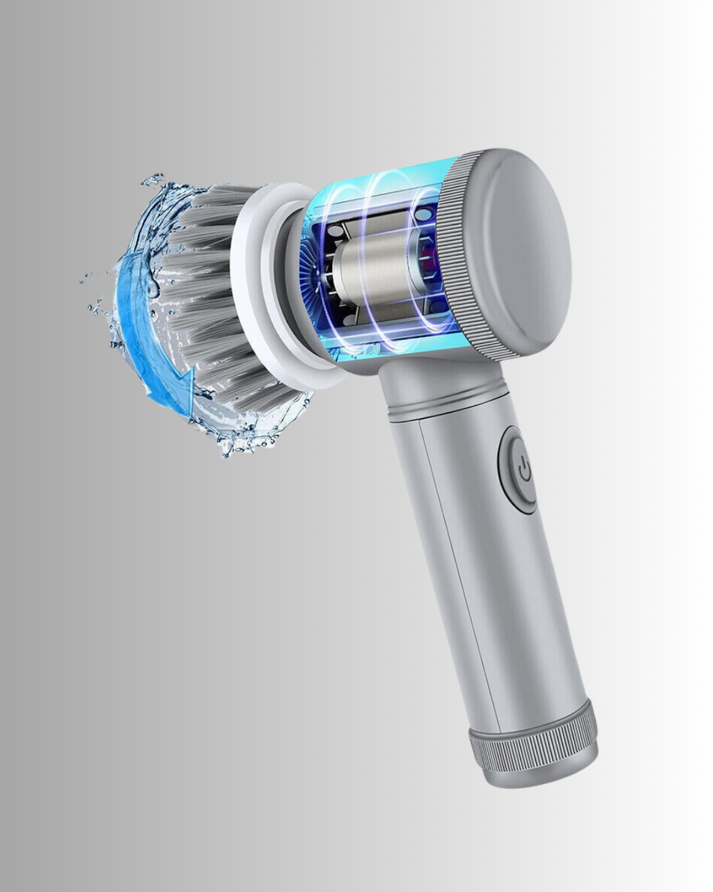 🔋 Rechargeable Electric Spin Scrubber – Cordless Turbo Cleaning Brush 🧽