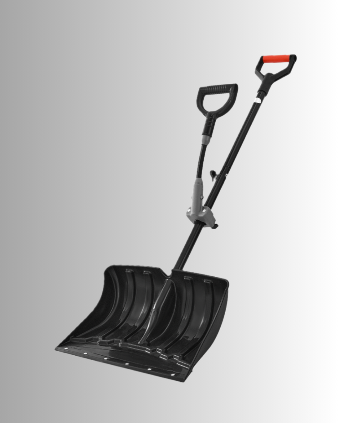 Heavy-Duty Driveway Snow Shovel ❄️ 17.9” Aluminum Blade with D-Handle