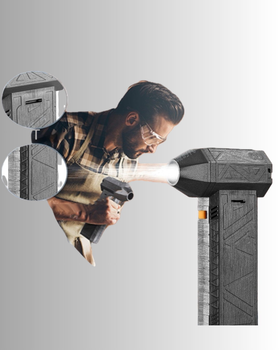 Turbo Fan Silent High Power Jet Fan Brushless