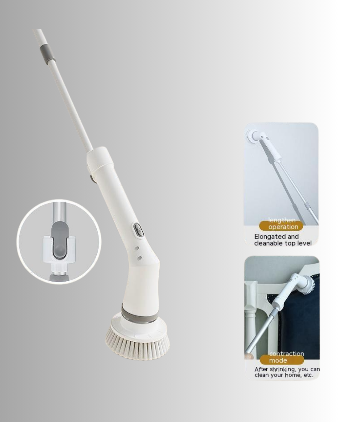 PowerBrush Extendable Cleaning Tool 🧽