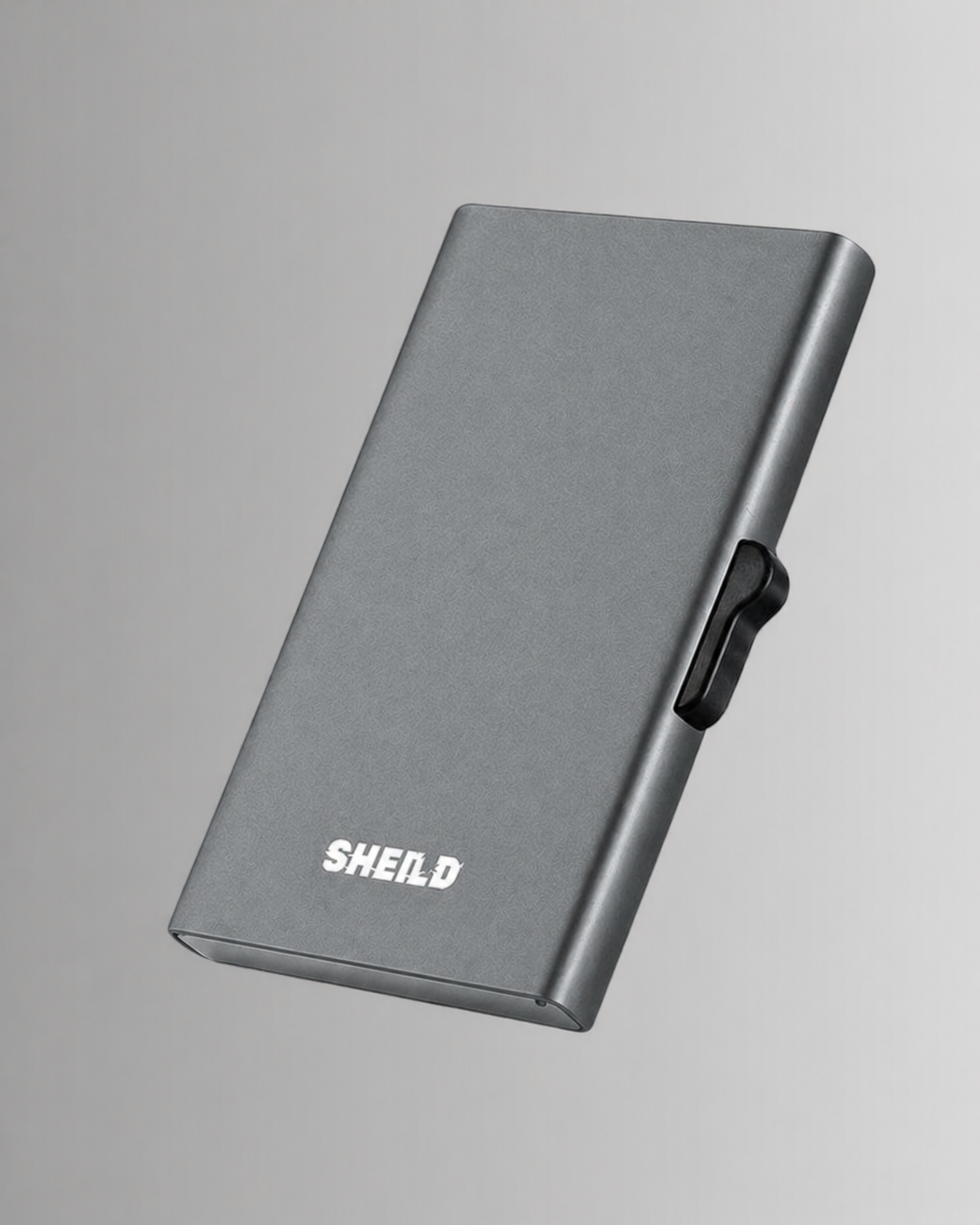 SHEILD Grey RFID Blocking Metal Wallet