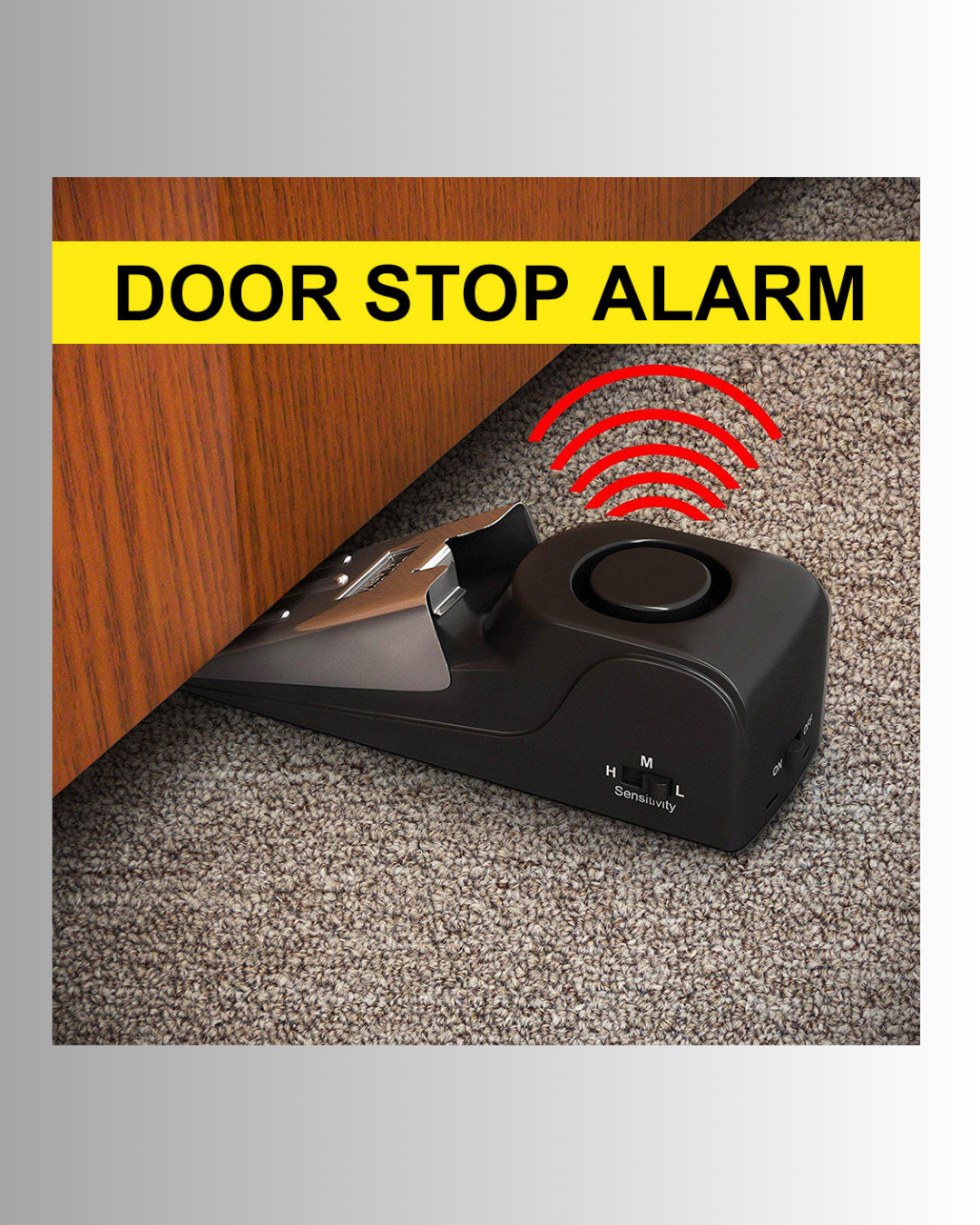 SafeGuard Wedge Door Alarm 🚪