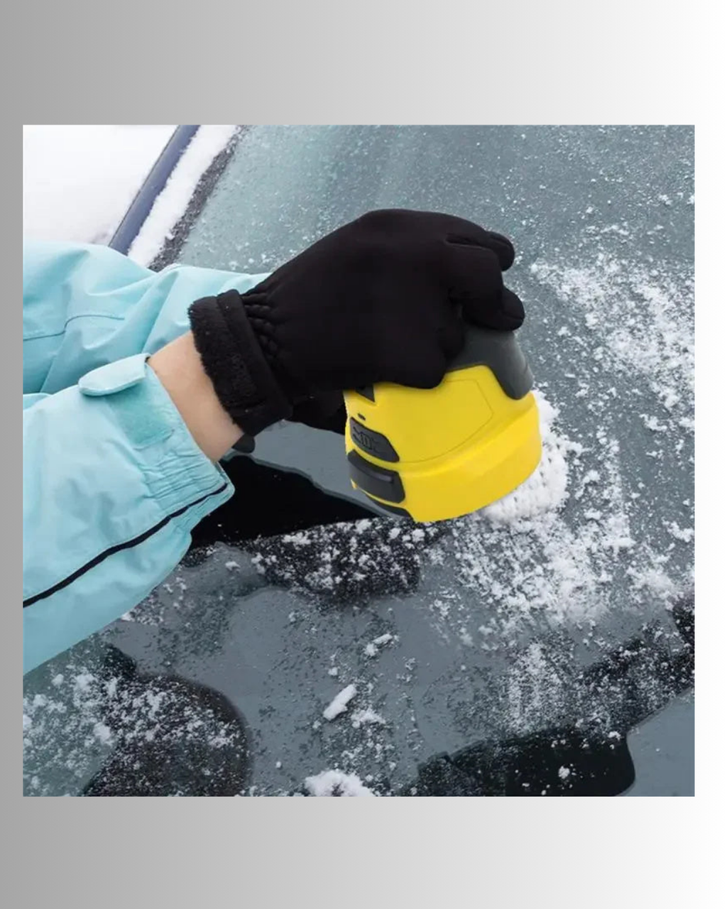 🚗 Car Snow Scraper Portable Electric Ice Remover