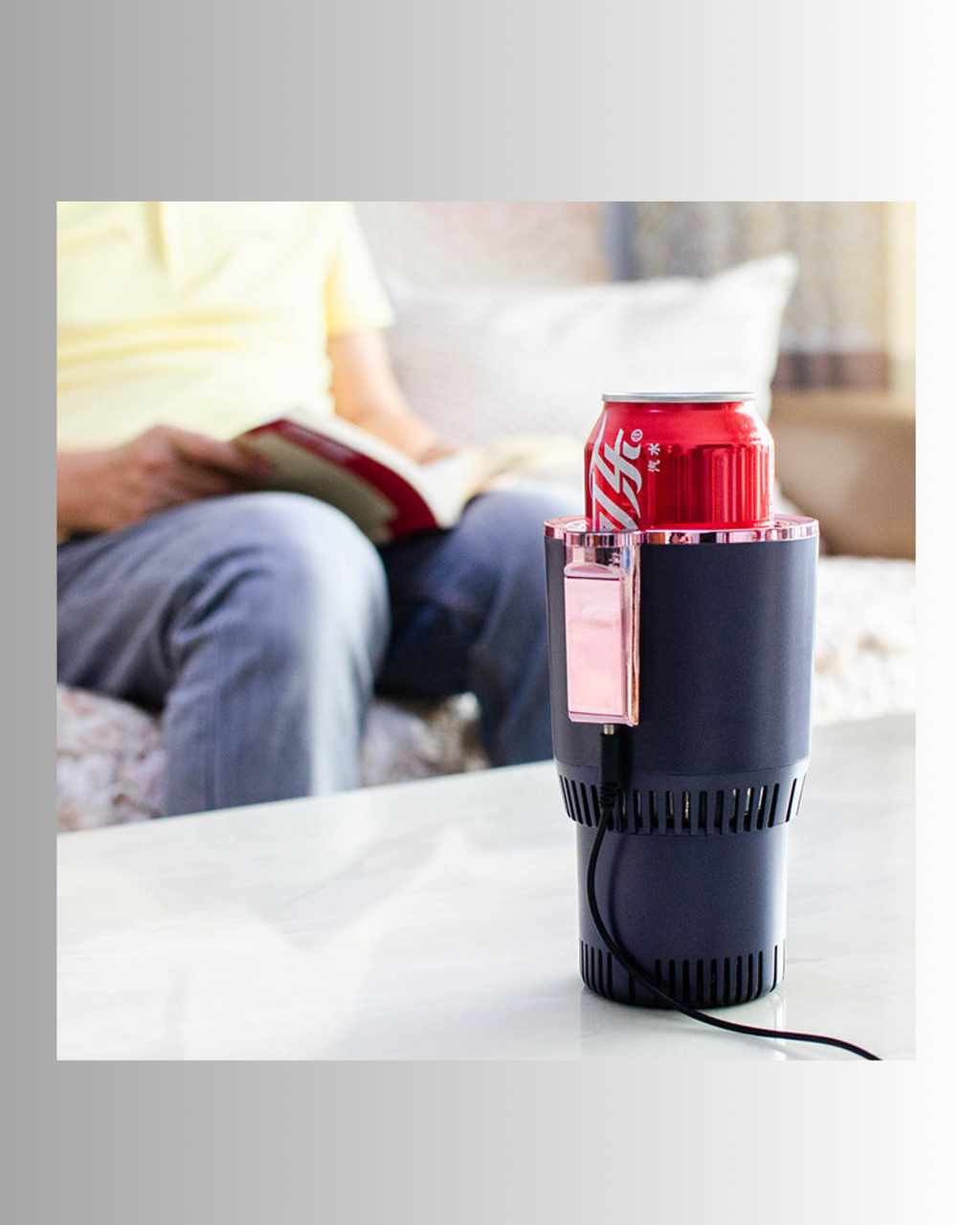 SmartSip 2-in-1 Car Mug Cooler & Warmer 🚗