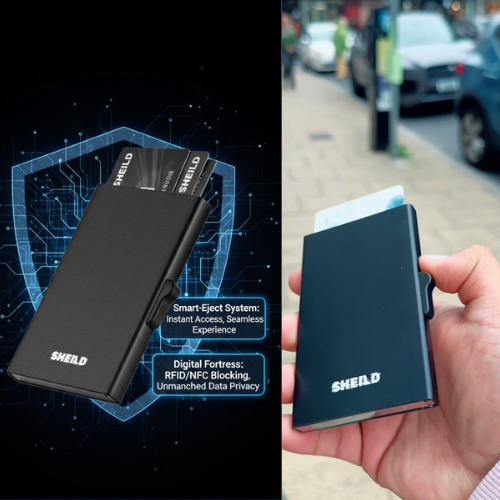 Metal Pop up Wallet for Debit/Credit Card and IDs