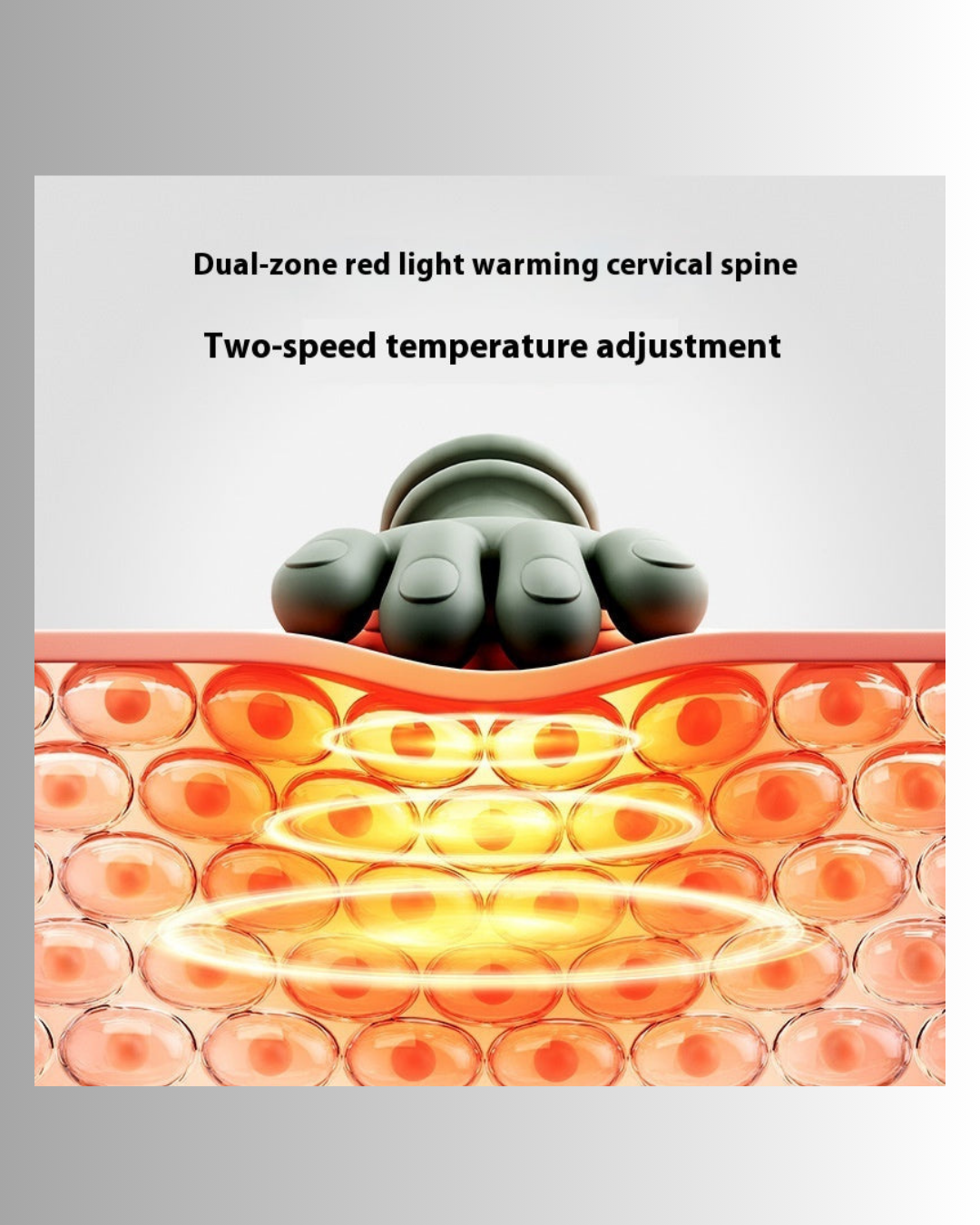 Electric Neck Massager – Heat Therapy for Pain Relief 🌊