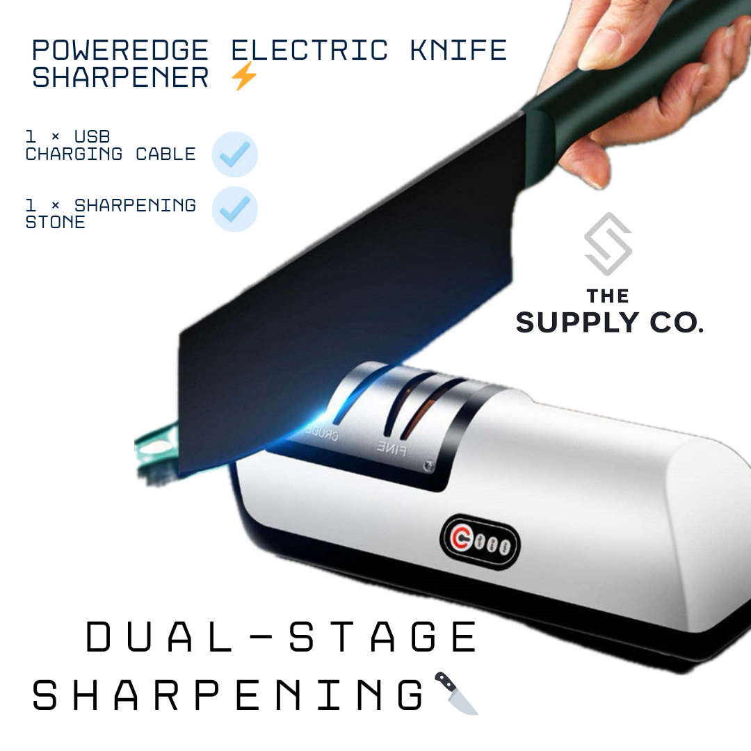 PowerEdge Electric Knife Sharpener ⚡