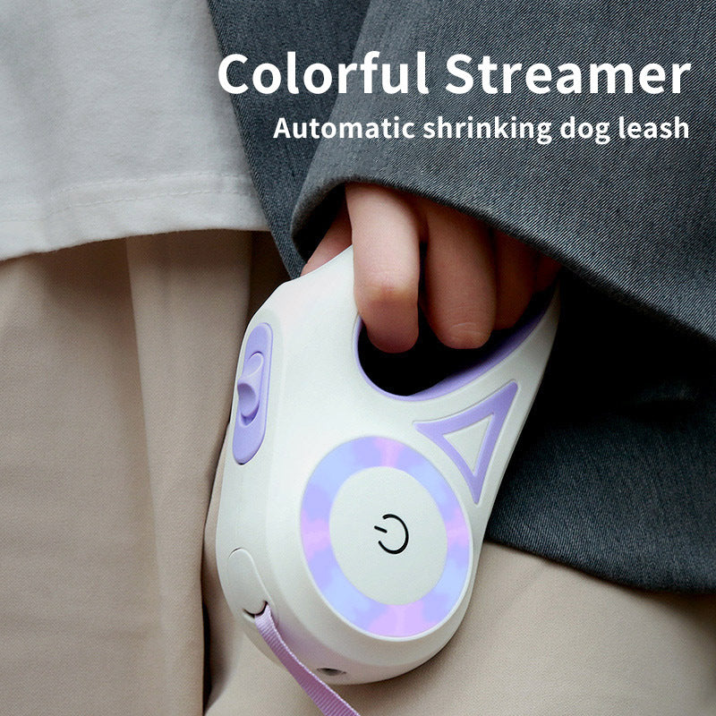 ⭐️ GlowFLEX Dog Leash Retractable Leash